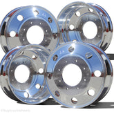 19.5x6.00 Alcoa Mirror Polish Ford F450/F550 Kit (1998 - 2004 8 Lug)